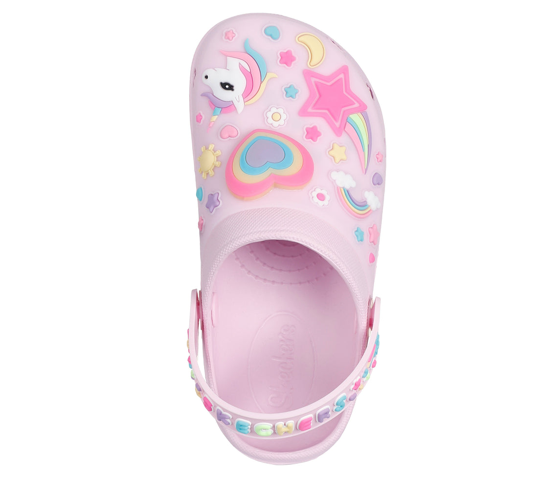 SKECHERS Foamies Heart Charmer Girly Land kids casual in pink – product view
