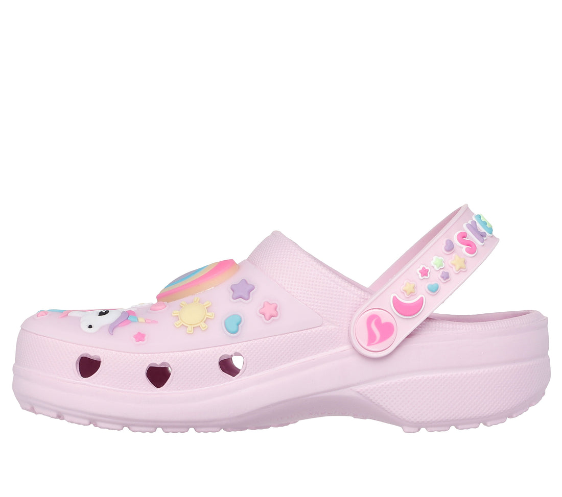 SKECHERS Foamies Heart Charmer Girly Land Enfants Décontractées en rose