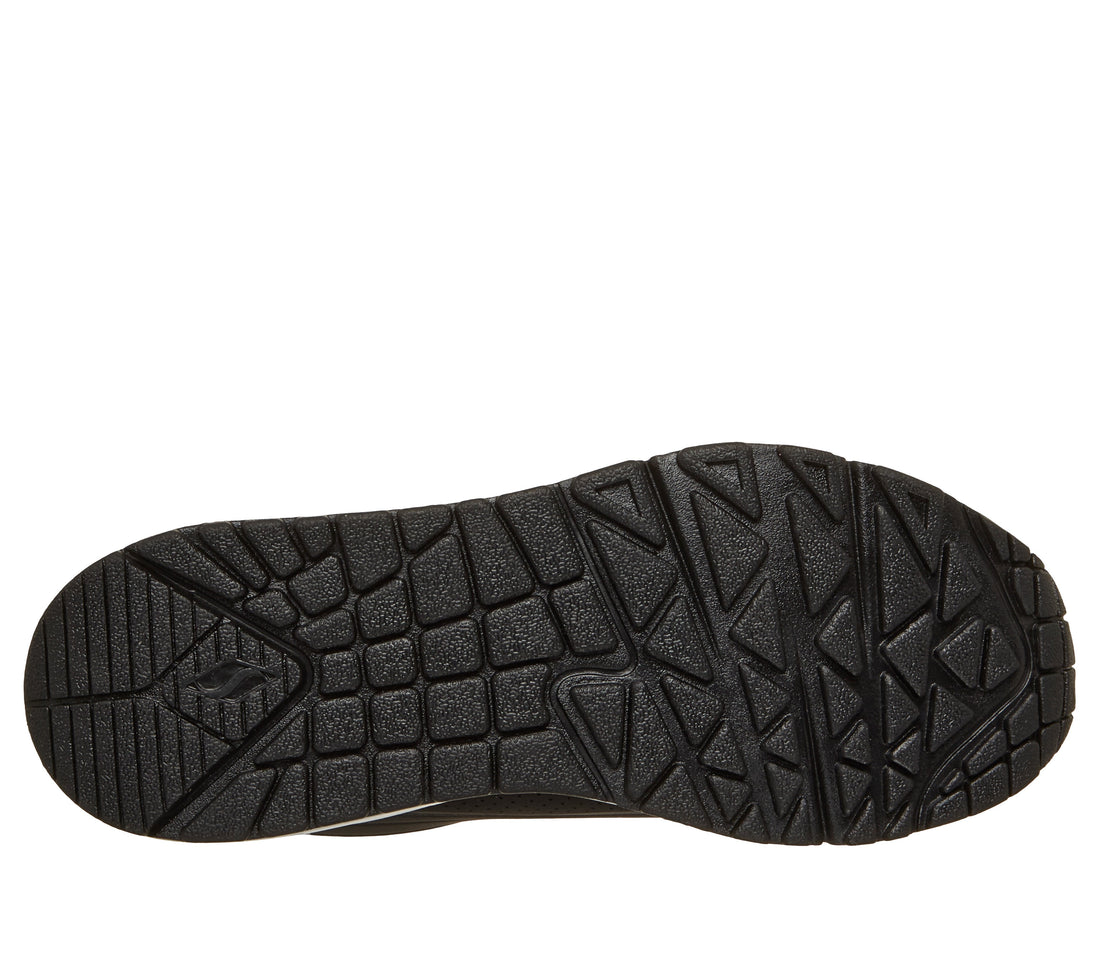 SKECHERS Uno-Gen-1 kids sneaker in black gold – product view