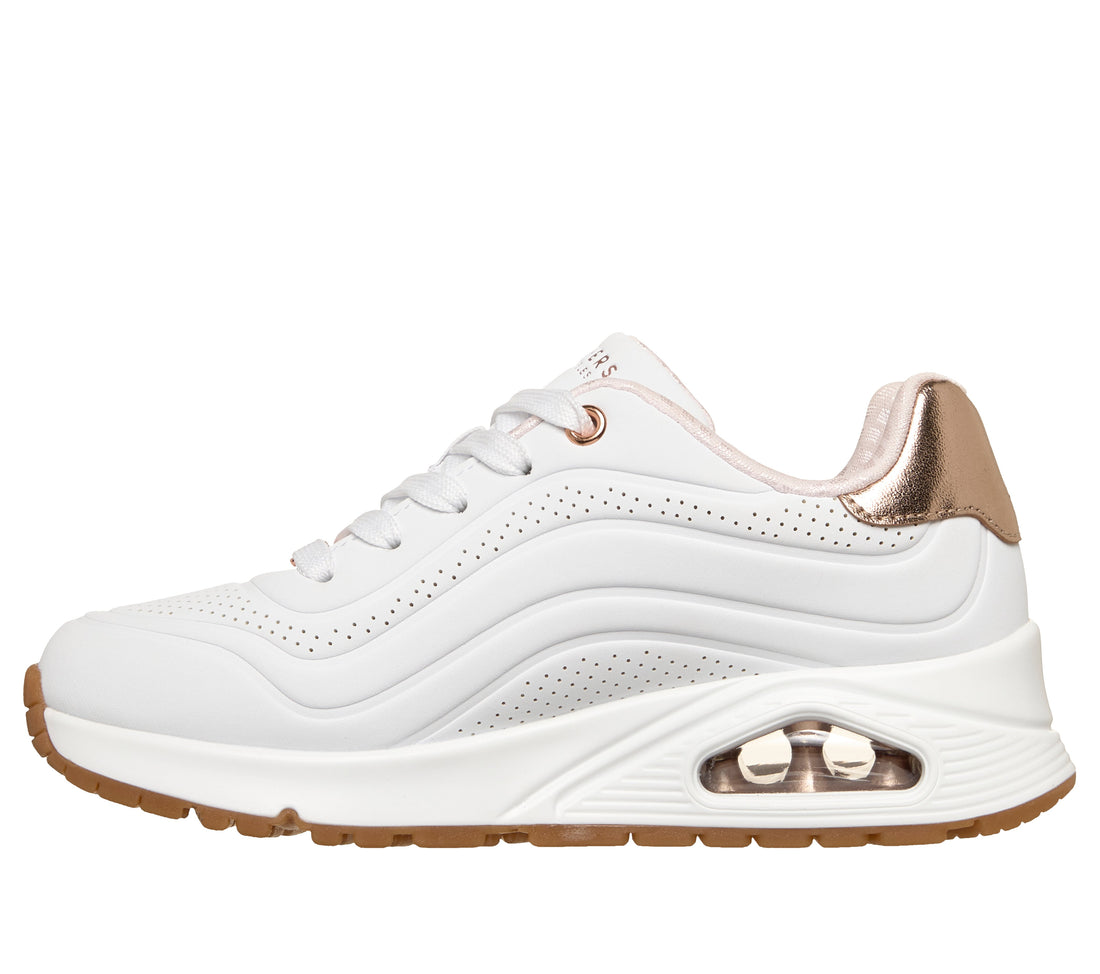 SKECHERS Uno-Gen-1 kids sneaker in White – product view