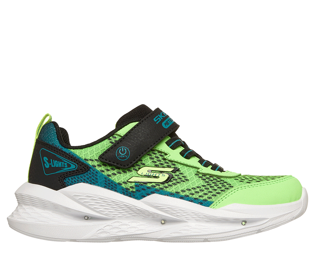 SKECHERS Skechers Meteor Lights 2.0 Enfants performance Coloris lime et noir
