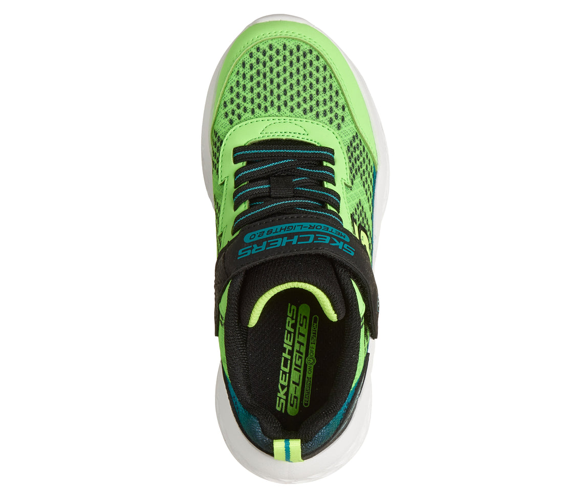 SKECHERS Skechers Meteor Lights 2.0 Enfants performance Coloris lime et noir