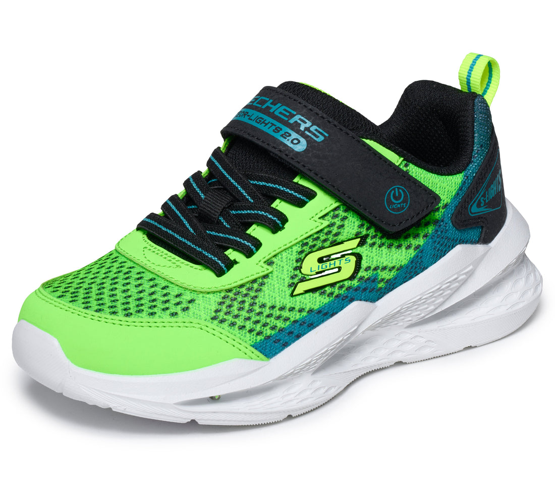 SKECHERS Skechers Meteor Lights 2.0 Enfants performance Coloris lime et noir