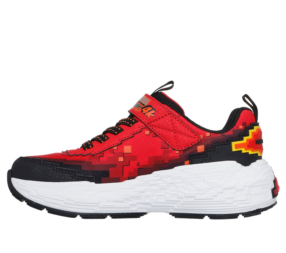 SKECHERS Mega Craft 4k kids performance in red-black  – product view