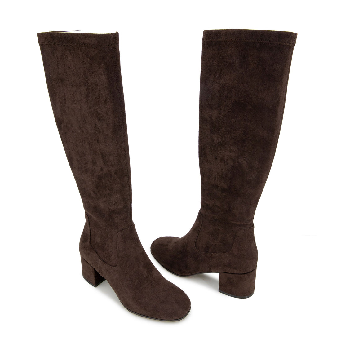 KENNETH COLE Rida Stretch Boot in Chocolate Brown Women Dress Tall boots for fall