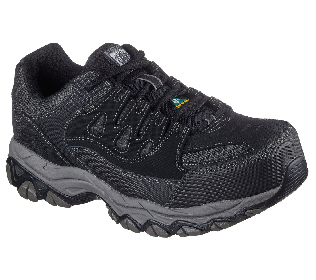 SKECHERS-Travail Work Holdredge ST M Hommes Travail en Action-Leather/Trim – product view