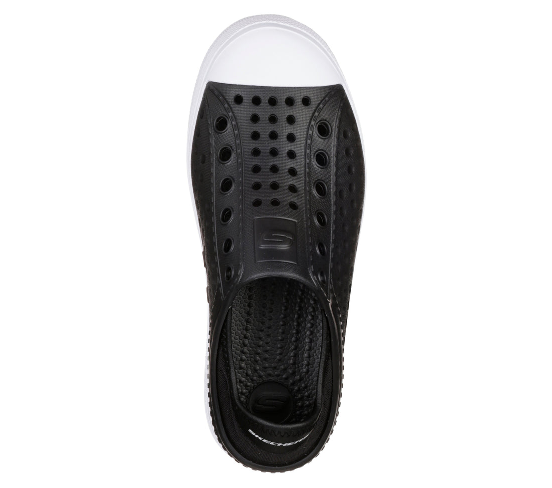 SKECHERS Foamies Guzman Steps Aqua Surge Enfants Décontractées en noir 