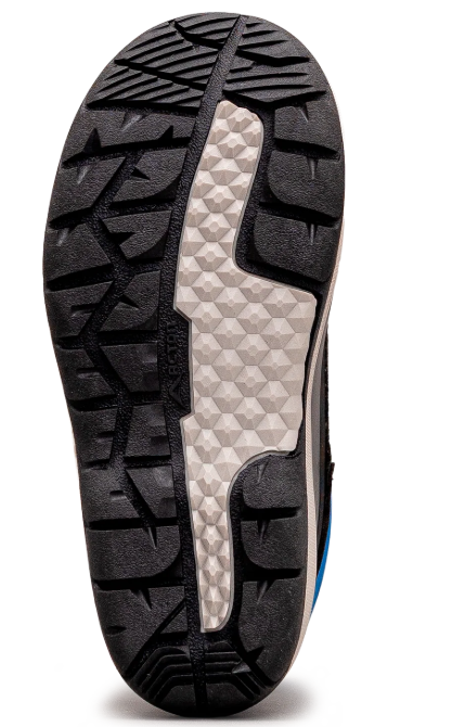 Acton bubblegum winter boots in blue-product view