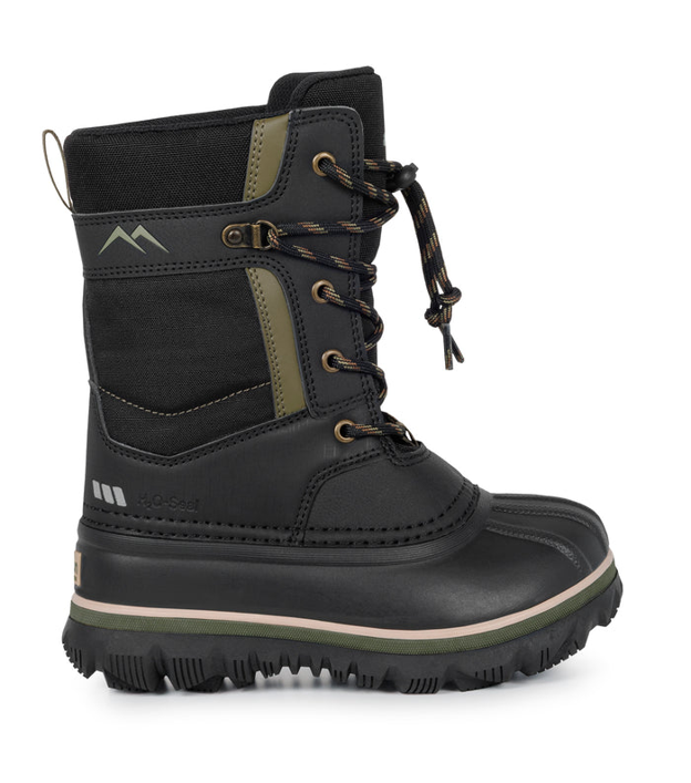 Acton Electro winter boots in black-product view
