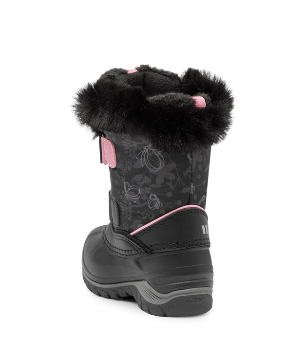 Acton Frosty winter boots in pink-product view