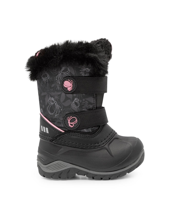 Acton Frosty winter boots in pink-product view