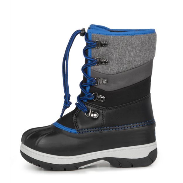 Acton Gummy winter boots in blue-product view 
