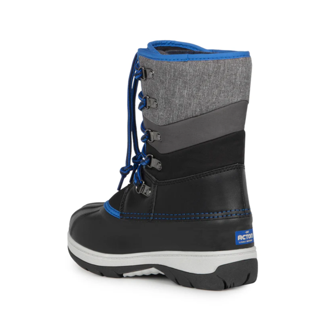 Acton Gummy winter boots in blue-product view 
