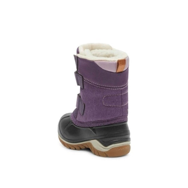 Acton kiddy winter boots in purple-product view
