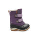 Acton kiddy winter boots in purple-product view