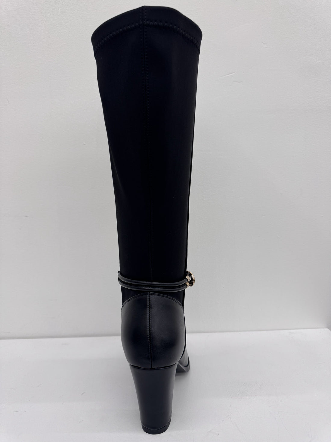 AQUA MODA Nolita Too Women Dress Boots Black Smooth - product view