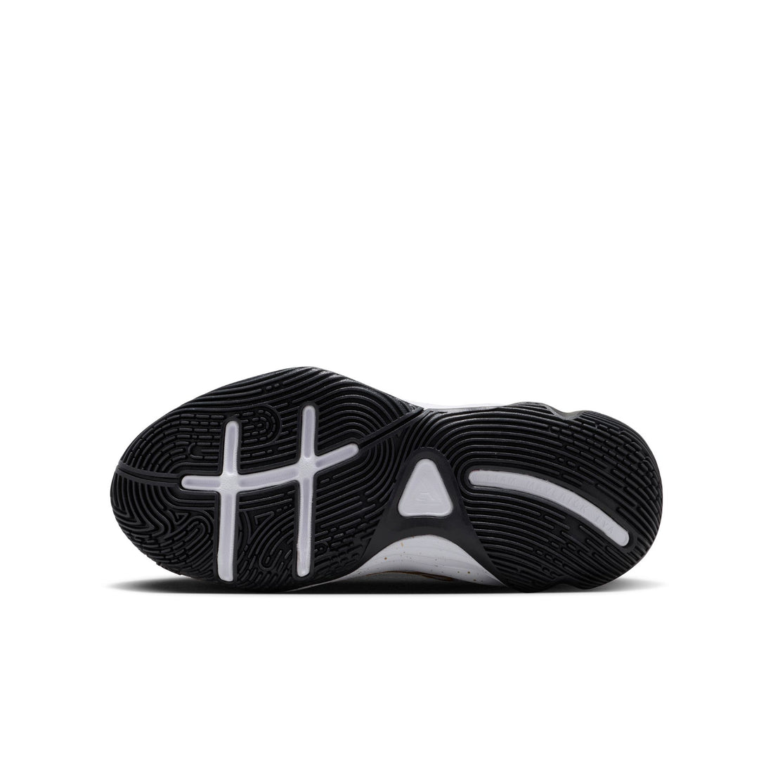 NIKE Giannis Immortality 4 kids performance in BLACK/METALLIC-GOLD-WHITE – product view