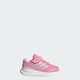 Adidas Runfalcon 6 EL Kids Shoes Performance in pink - product view