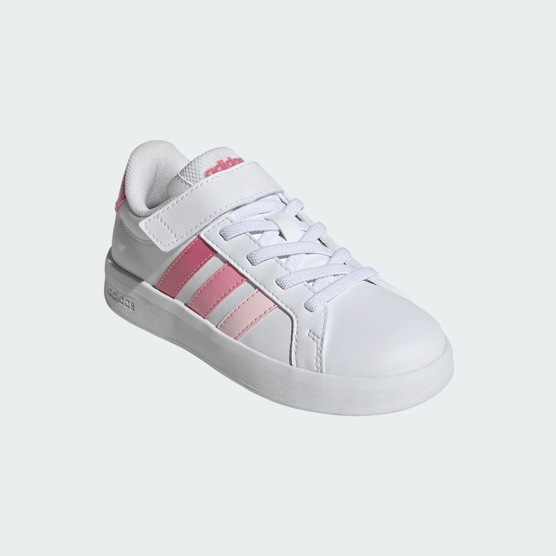Adidas Grand Court 3.0 EL C Kids Shoes Sneakers in pink - product view