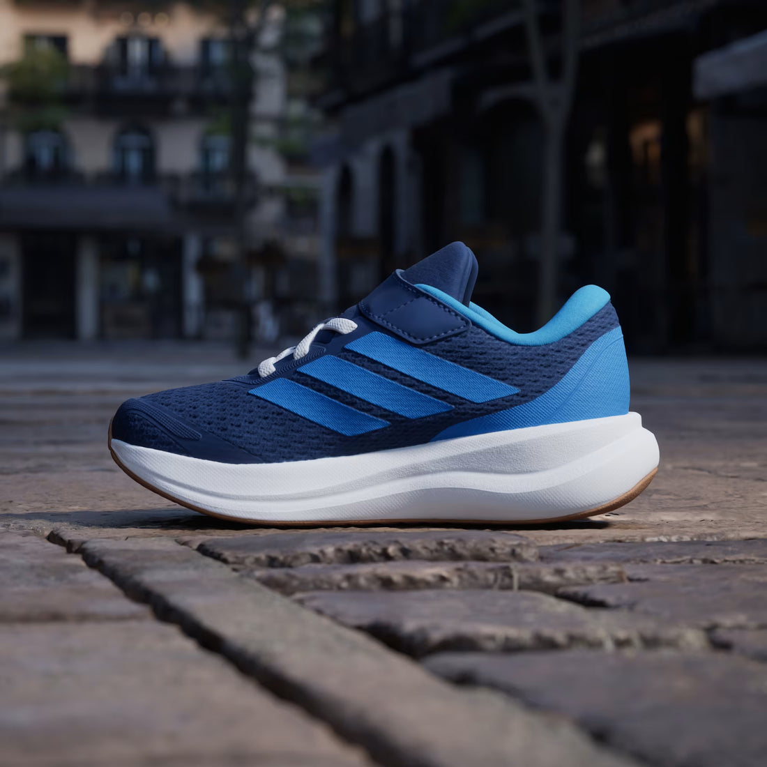 Adidas Runfalcon 6 EL C Kids Shoes Performance in blue - product view