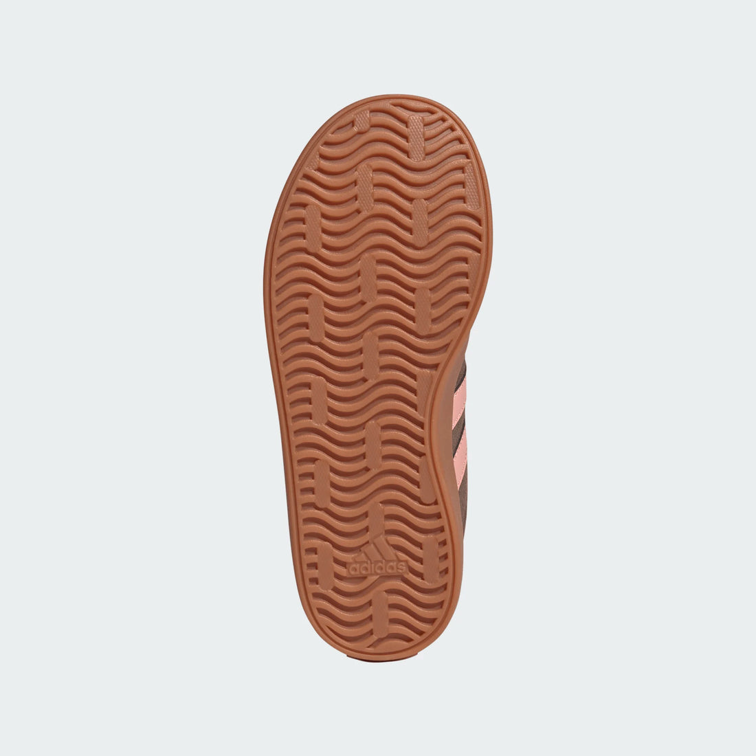 Adidas VL Court 3.0 K Kids Shoes Sneakers in brown - product view 