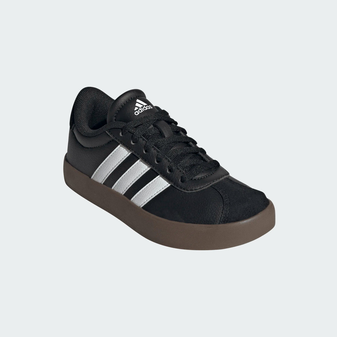 Adidas VL Court 3.0 K Kids Shoes Sneakers in black - product view
