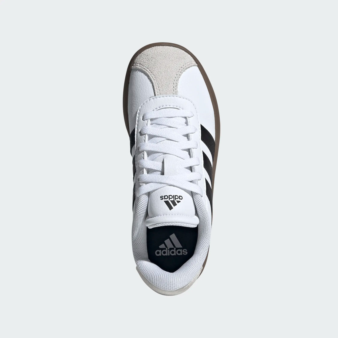 Adidas VL Court 3.0 K Kids Shoes Sneakers in white - product view
