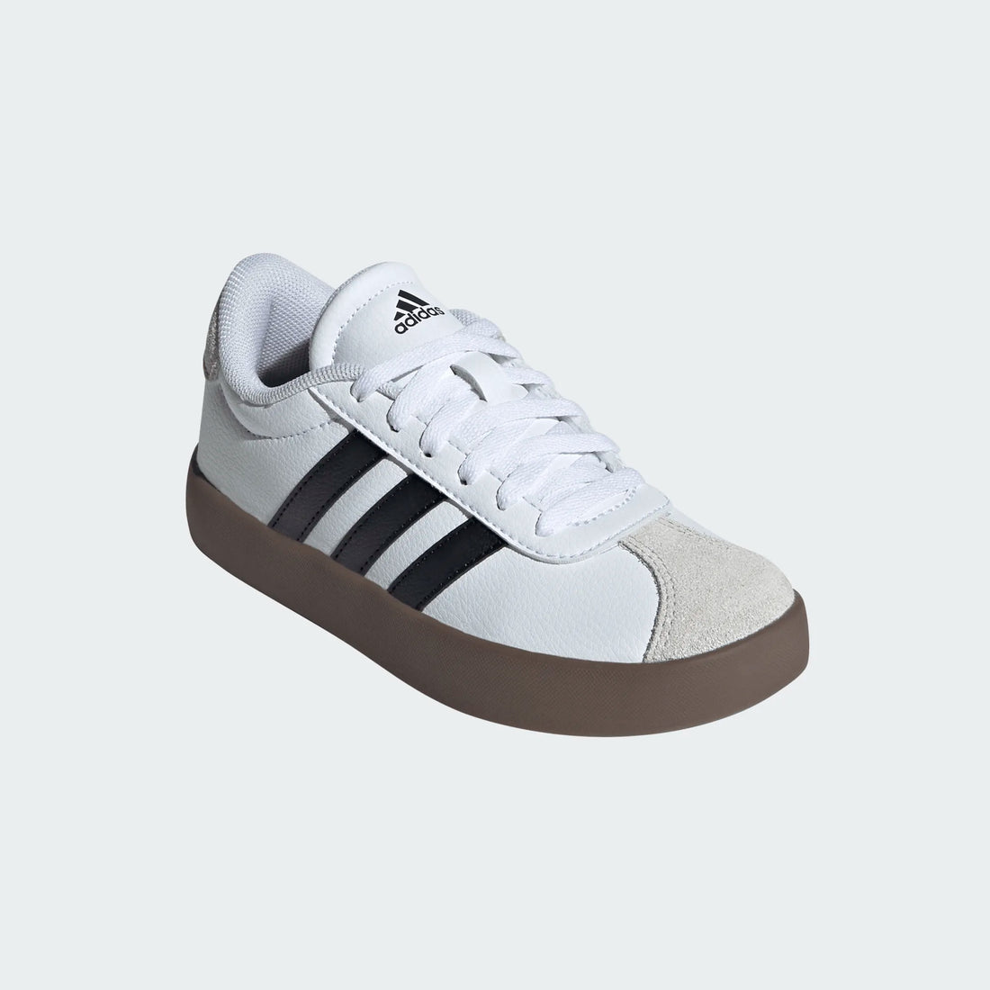 Adidas VL Court 3.0 K Kids Shoes Sneakers in white - product view