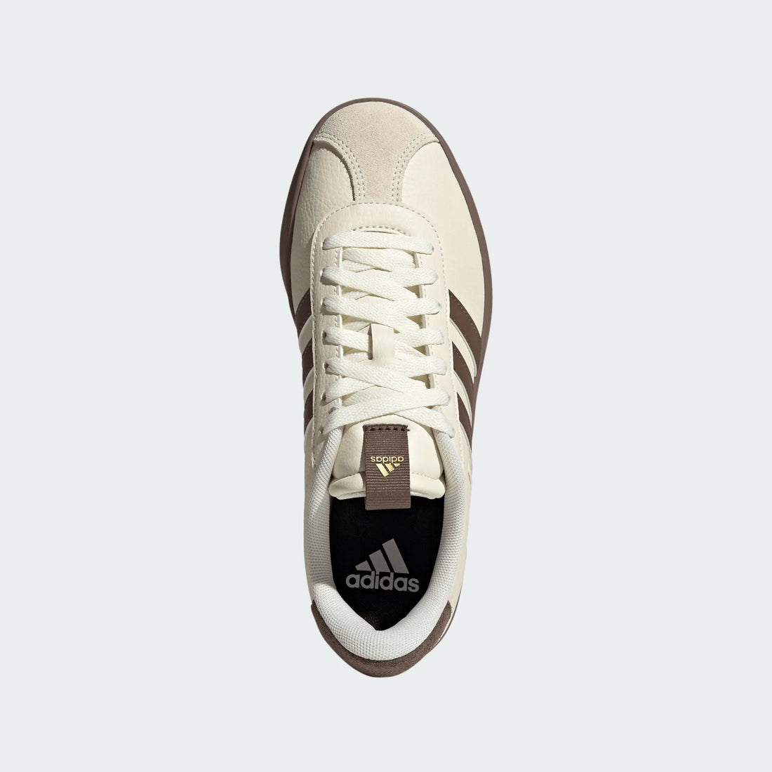Adidas VL Court 3.0 W Women Shoes Sneakers in cream - product view