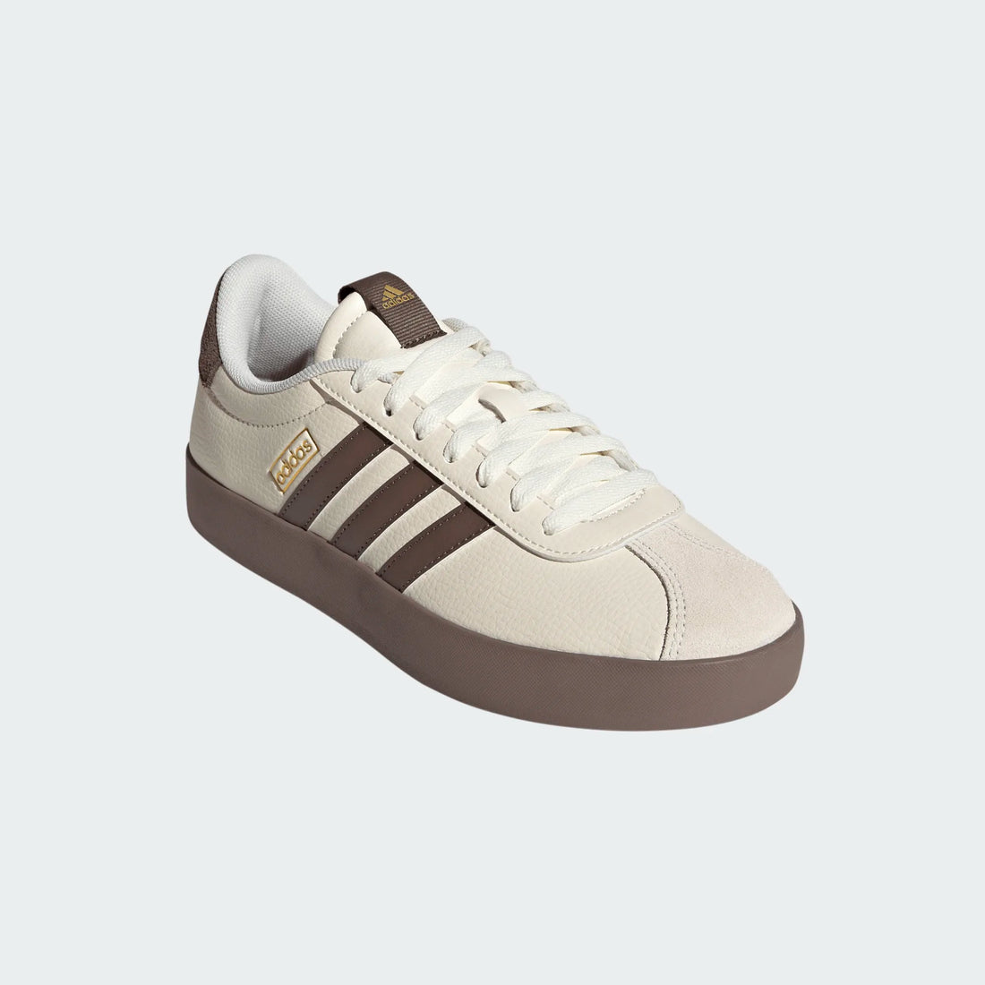 Adidas VL Court 3.0 W Women Shoes Sneakers in cream - product view