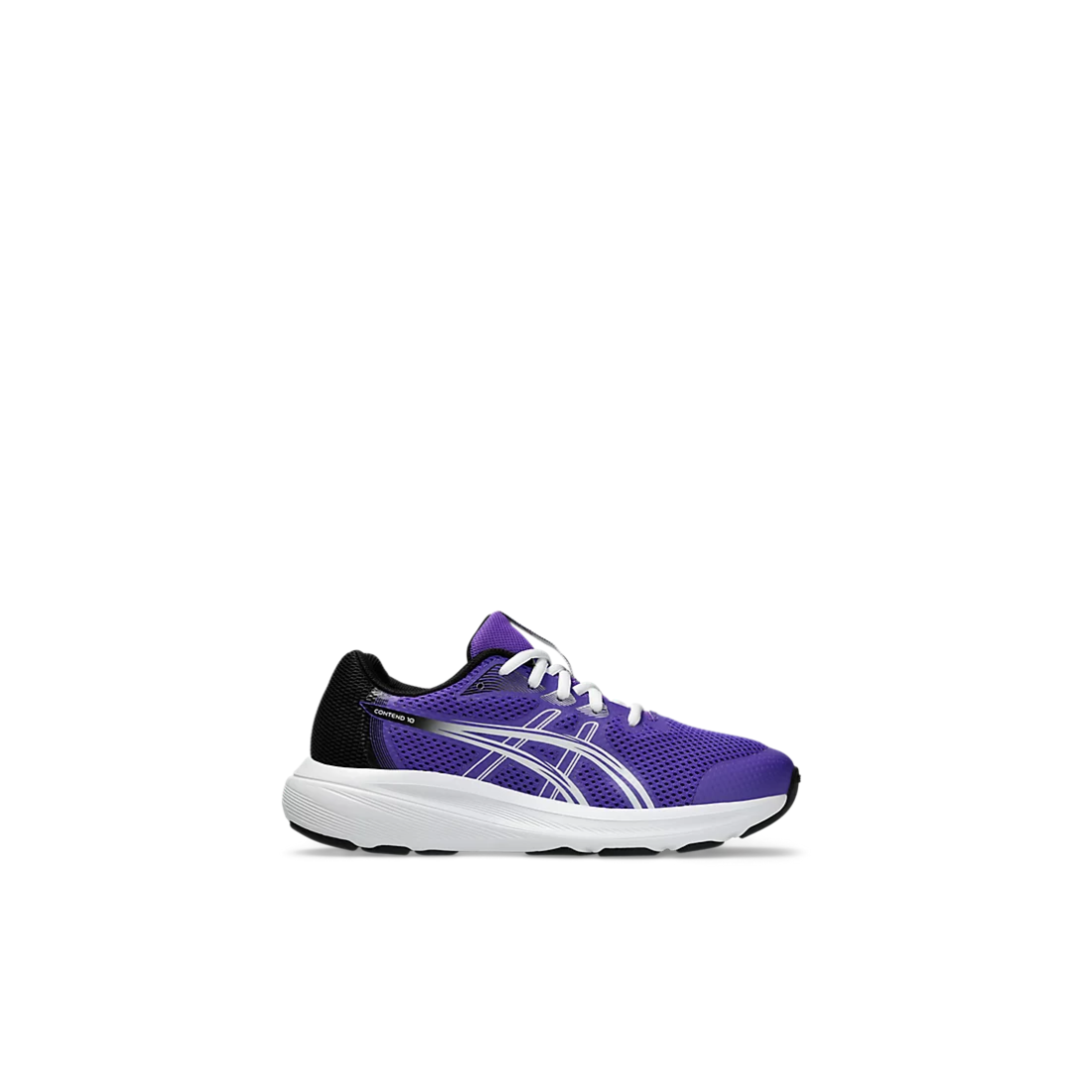 Asics Contend 10 Gs Kids Shoes Performance in purple - product view