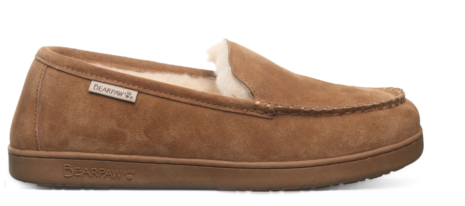 BEARPAW-Brian Slip On M Men Slippers in Brown-Product view