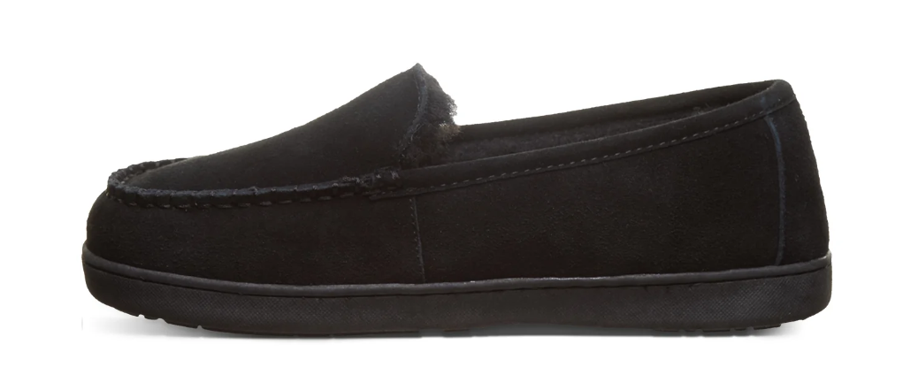 BEARPAW Brian Slip On m Slippers Shoes in Blaack-product view