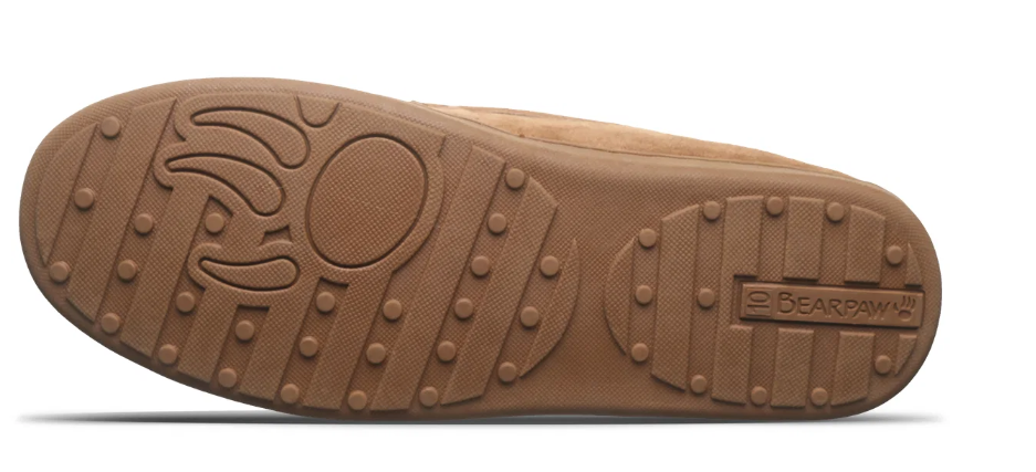 BEARPAW-Brian Slip On M Men Slippers in Brown-Product view