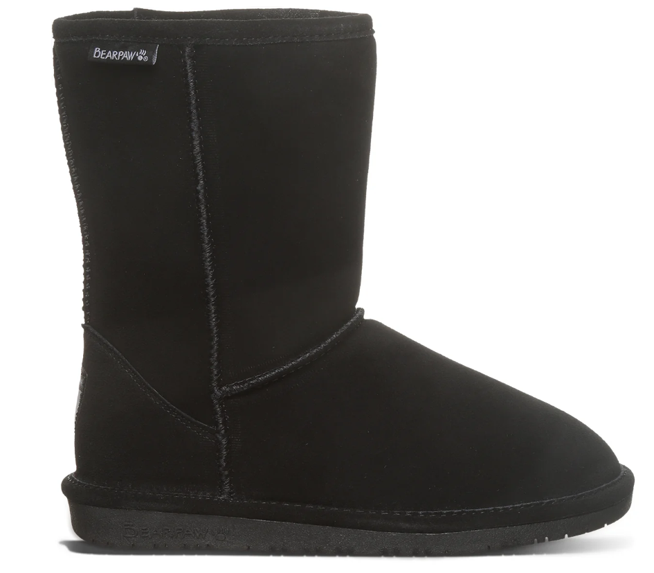 BEARPAW Emma Short W Women boots in Black-product view