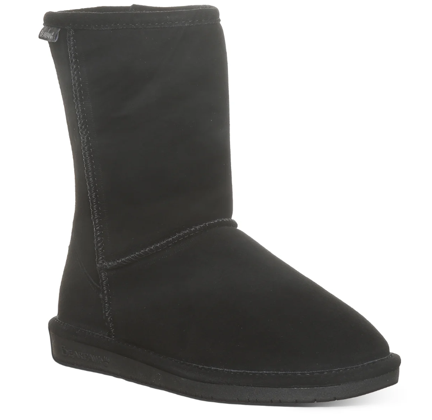 BEARPAW Emma Short W Women boots in Black-product view