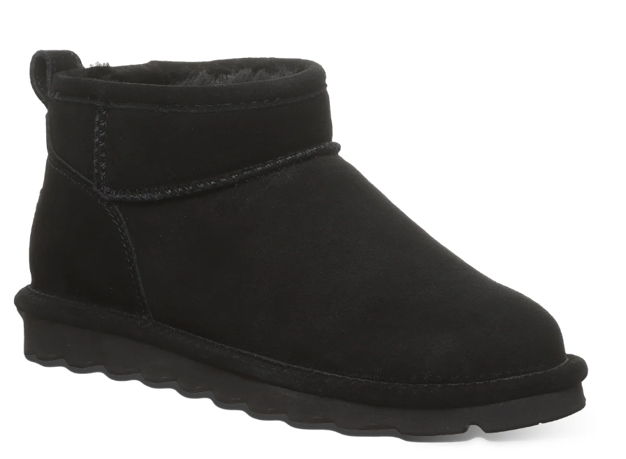 BEARPAW Kiara Shorty W Women Boots in Black-product view