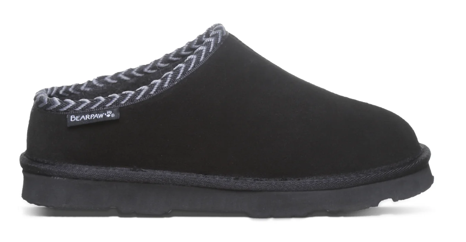 BEARPAW Tabitha Mule W Women Shoess in Black-Product view