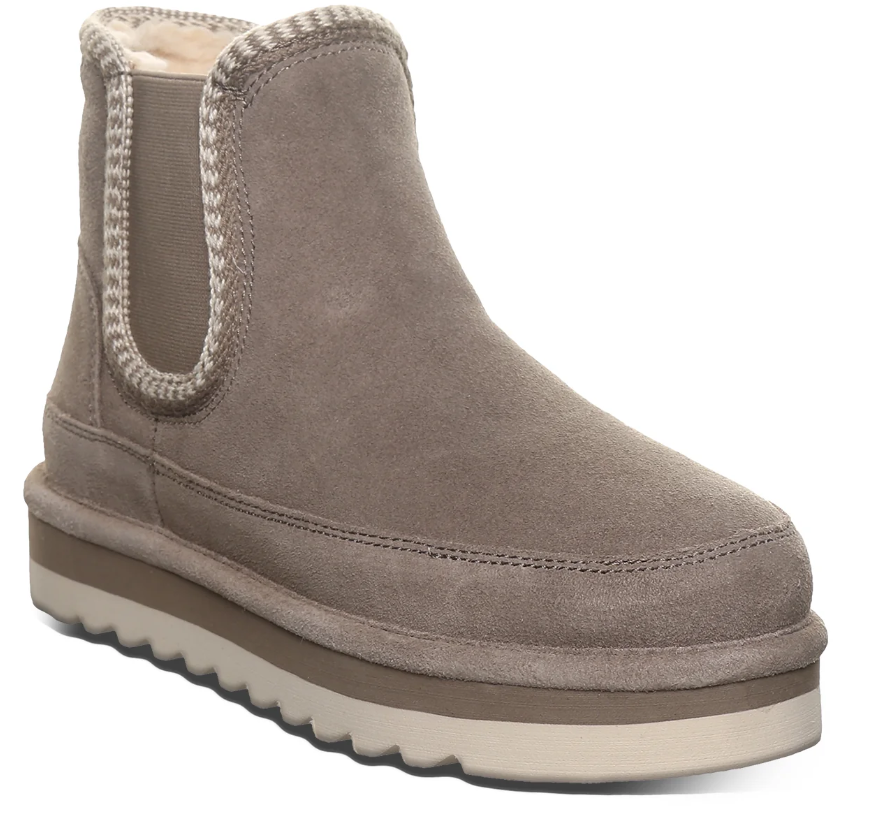 BEARPAW Viola Chelsea W Women Boots in Grey-Product View