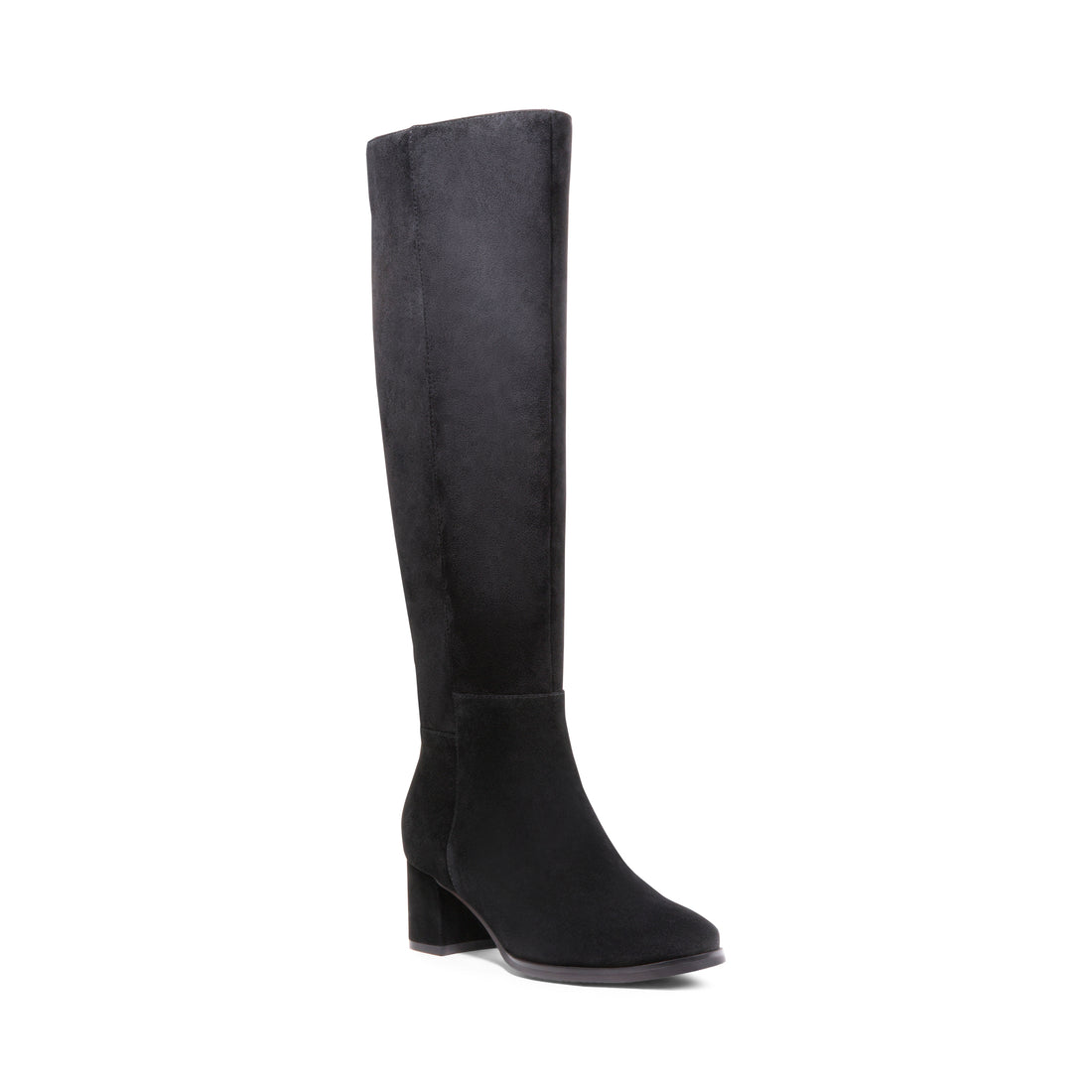 BLONDO Birdies W Women Tall Dress Boots in Black Suede