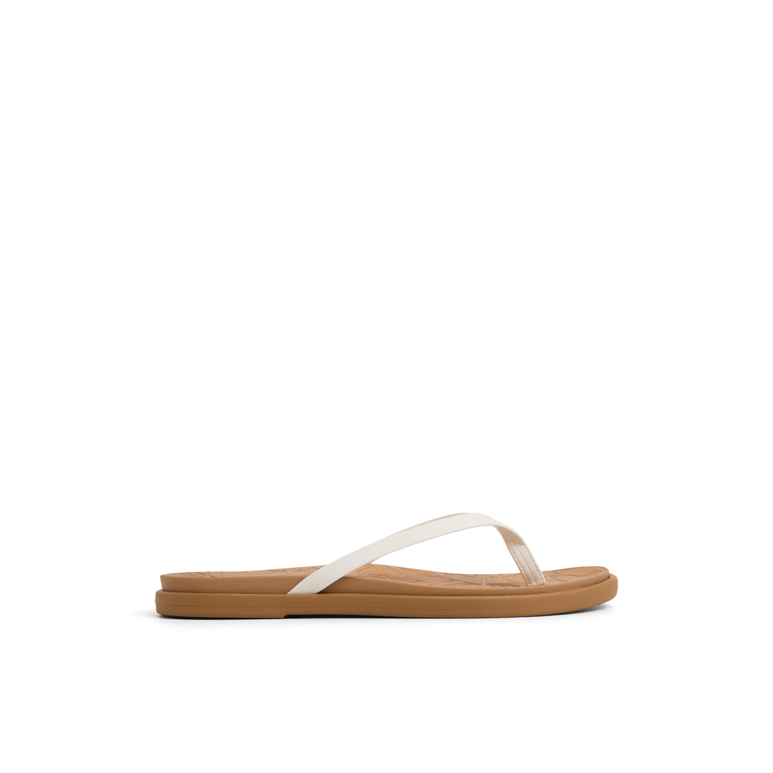ROXY Calabasas Slides Sandals in Cream- Product view