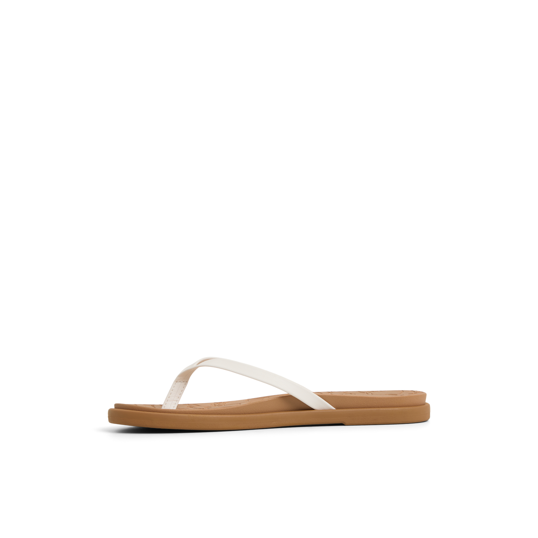 ROXY Calabasas Slides Sandals in Cream- Product view