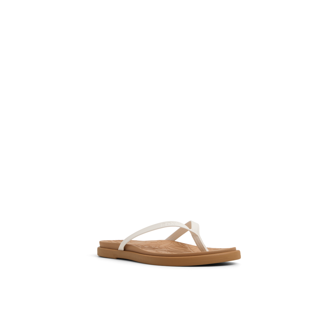 ROXY Calabasas Slides Sandals in Cream- Product view