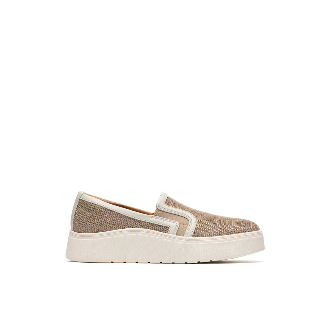 CLARKS Mykah Shine women sneakers in Metallic-Combi – product view