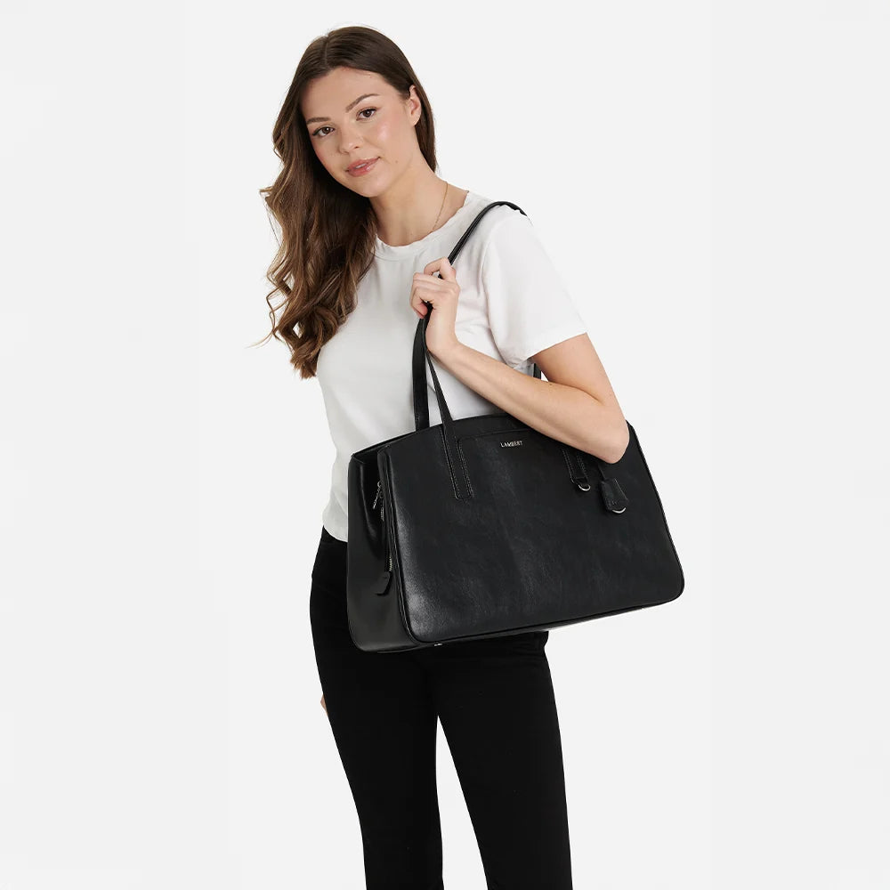 The Clothilde Vegan Leather Tote Bag