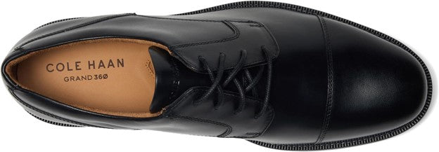 COLE HAAN Bedford Cap-Toe Oxfords M Men shoes in black-product view