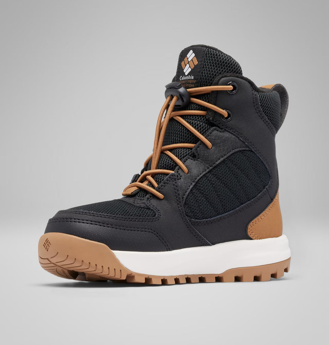 COLUMBIA Portlander Kids Winter Boots Black - product view