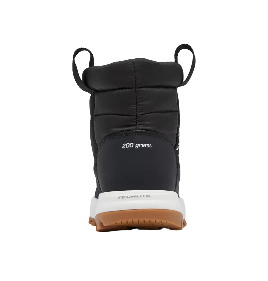 COLUMBIA Snowtrot Mid Kids Winter Boots Black - product view