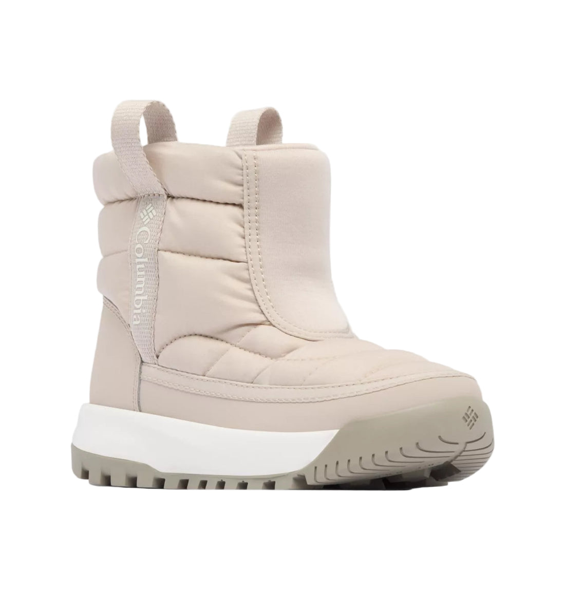 COLUMBIA Snowtrot Mid Kids Winter Boots Beige - product view