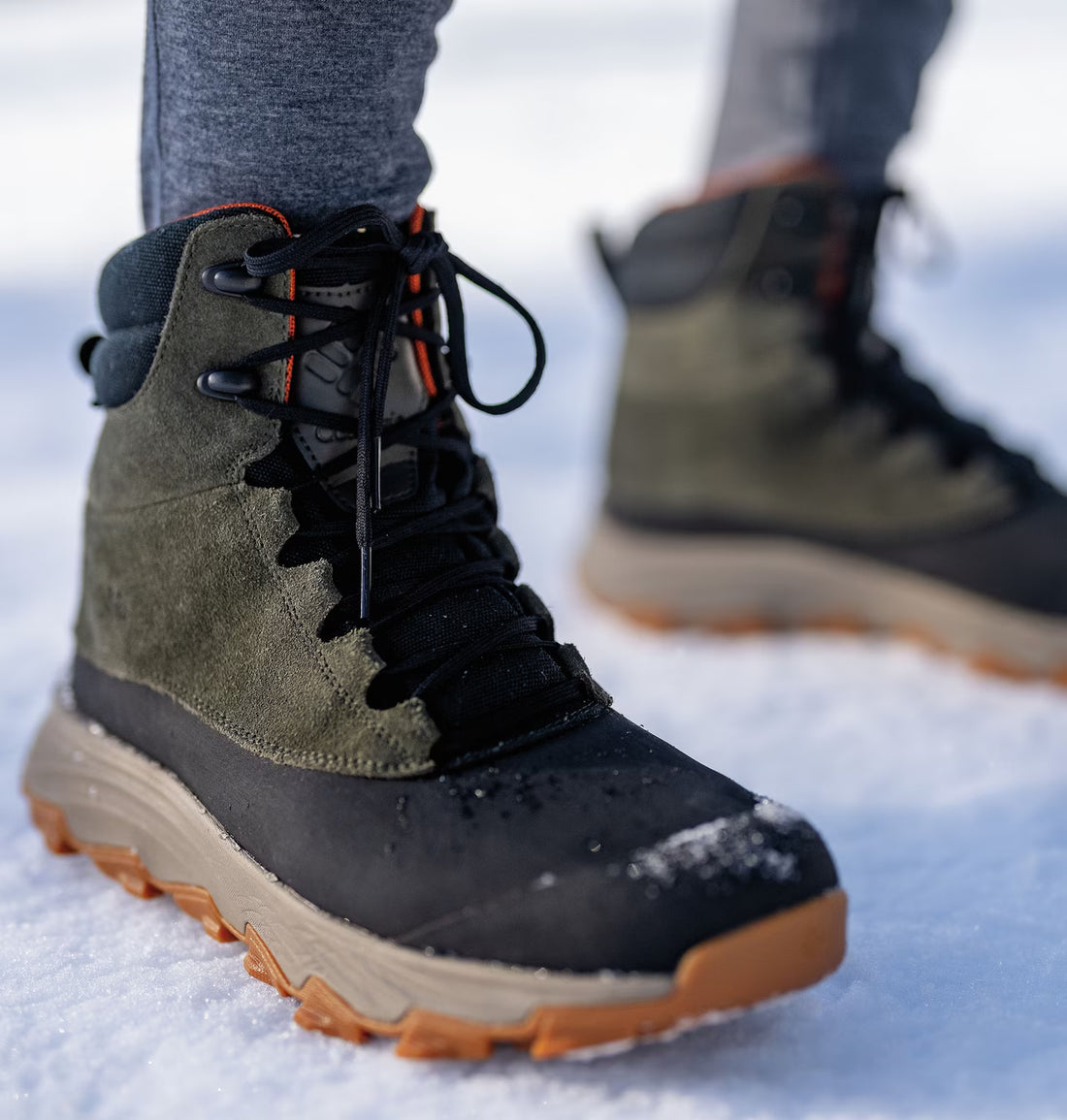 COLUMBIA Expeditionist Shield Men Winter Boots Green - product view